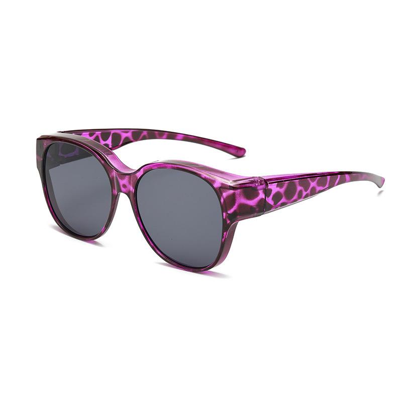 Fashion Large Frame Sunglasses Cover Over Myopia Prescription Glasses Portable Men Women Vintage Fishing Driving Eyewear