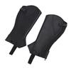Lther Legs Cover Half Chap, 1 Pair Windproofing Leg Warmers   for Horse Riding, Zip Up Equestrian Protective Guard Bikers Gaiters for Adult