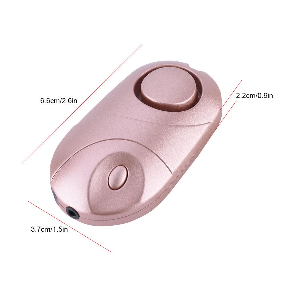 Personal Security Alarm Emergency Self Defense Alarm Keychain LED Light 130dB