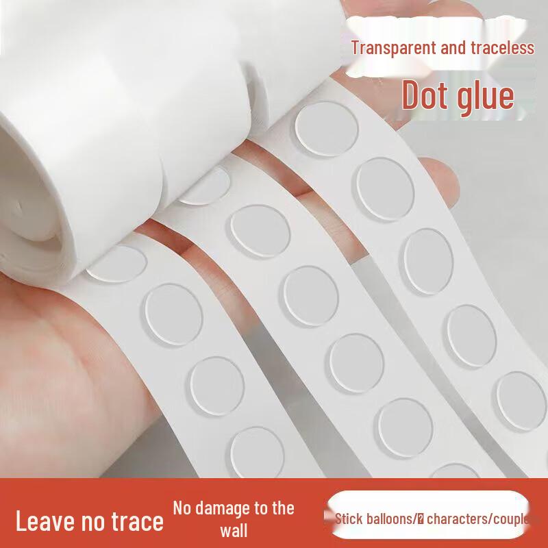 Reusable Nano Adhesive Mounting Dots