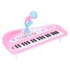 Children Music Instrument Toy with Microphone Battery Powered 37 Keys Electric Music Toy