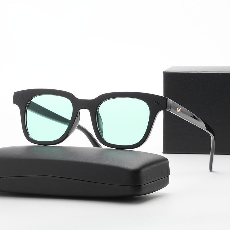 

Солнцезащитные очки мужские и женские модные ретро цветные прозрачные очки квадратная оправа солнцезащитные очки желе default