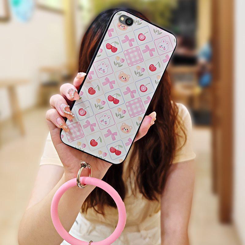 

Cute Anti-knock Phone Case For Xiaomi Redmi GO Dirt-resistant Creative Soft Case Personality Bracelet Ring Cartoon Youth Xiaomi Redmi GO