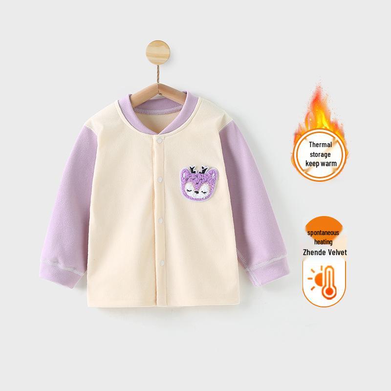 De Jong Warm Open-Top Newborn Autumn PJs Base Layer for Boys & Girls