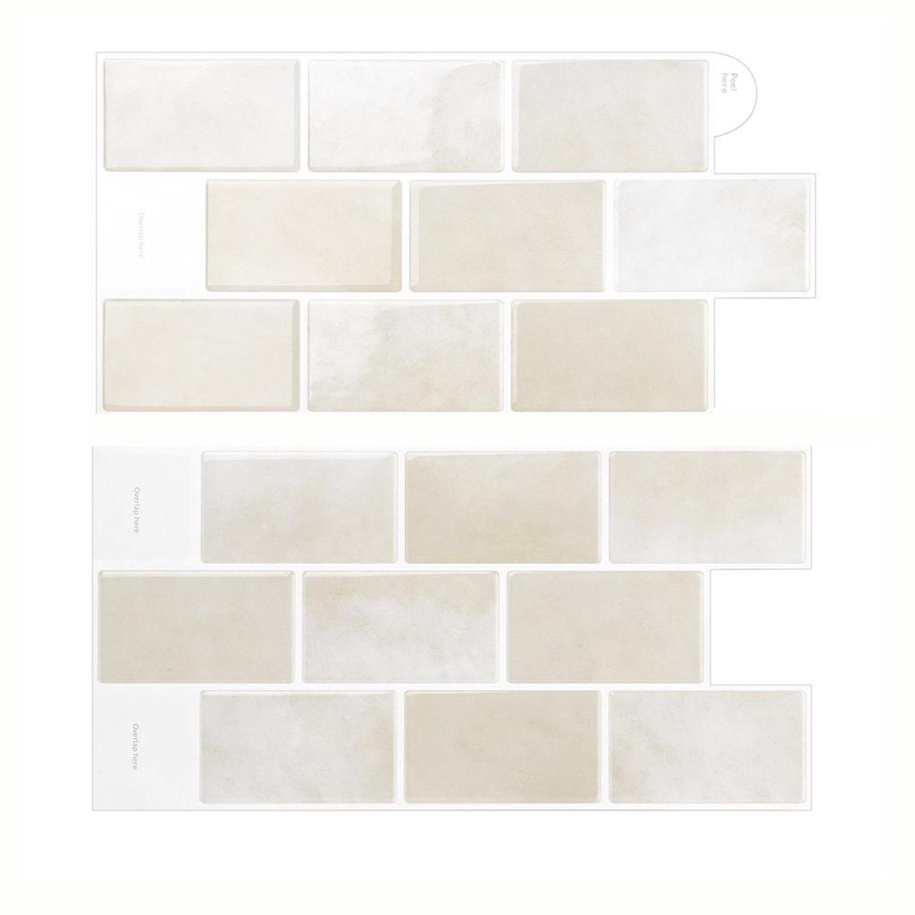 3D Crystal Epoxy Waterproof Wall Sticker: Easy-Install, Moisture-Proof Imitation Tile for Commercial Spaces