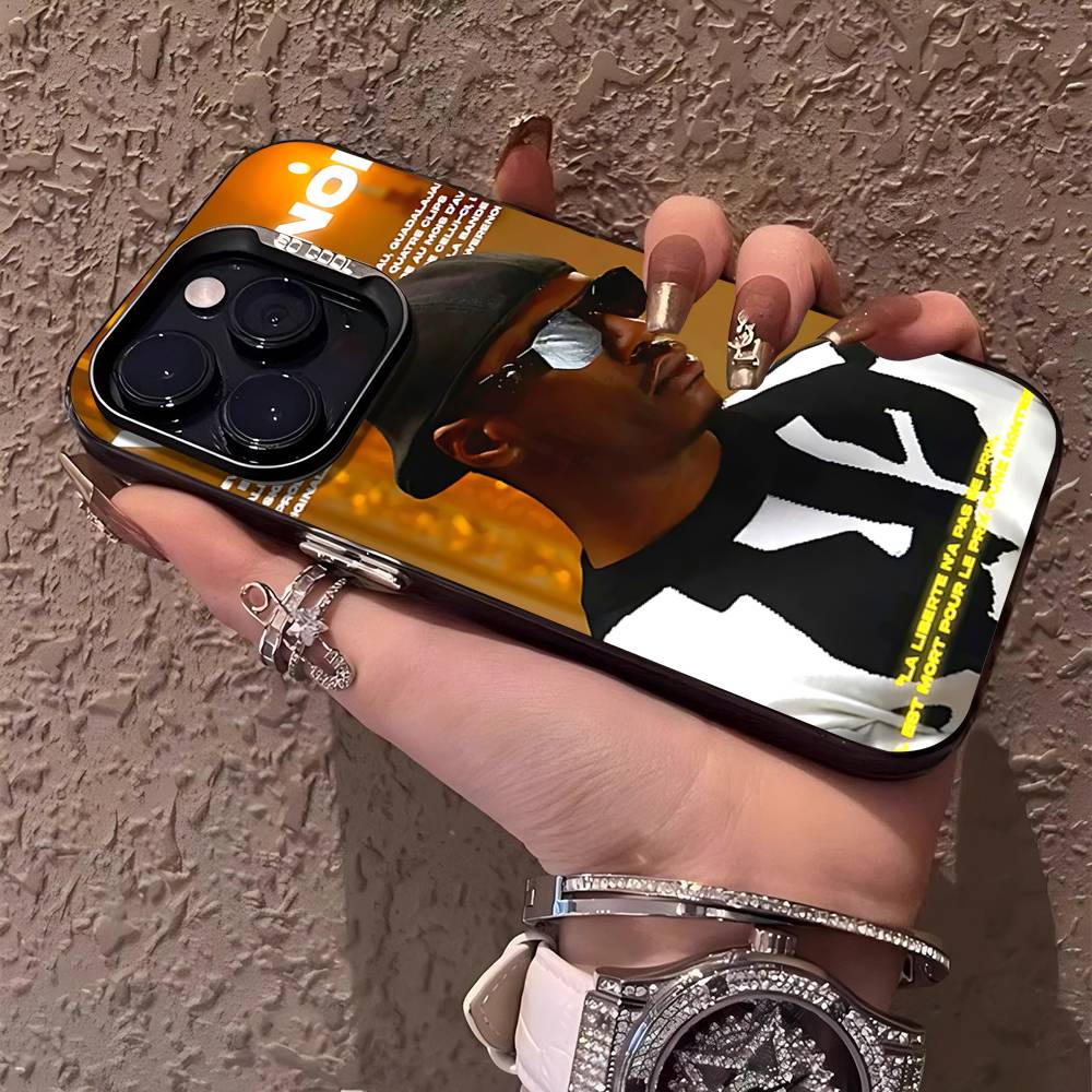 Rap W-WerenoiES Phone Case For IPhone 17 16 15 14 13 12 11 Pro Max Plus Color Silver Cover