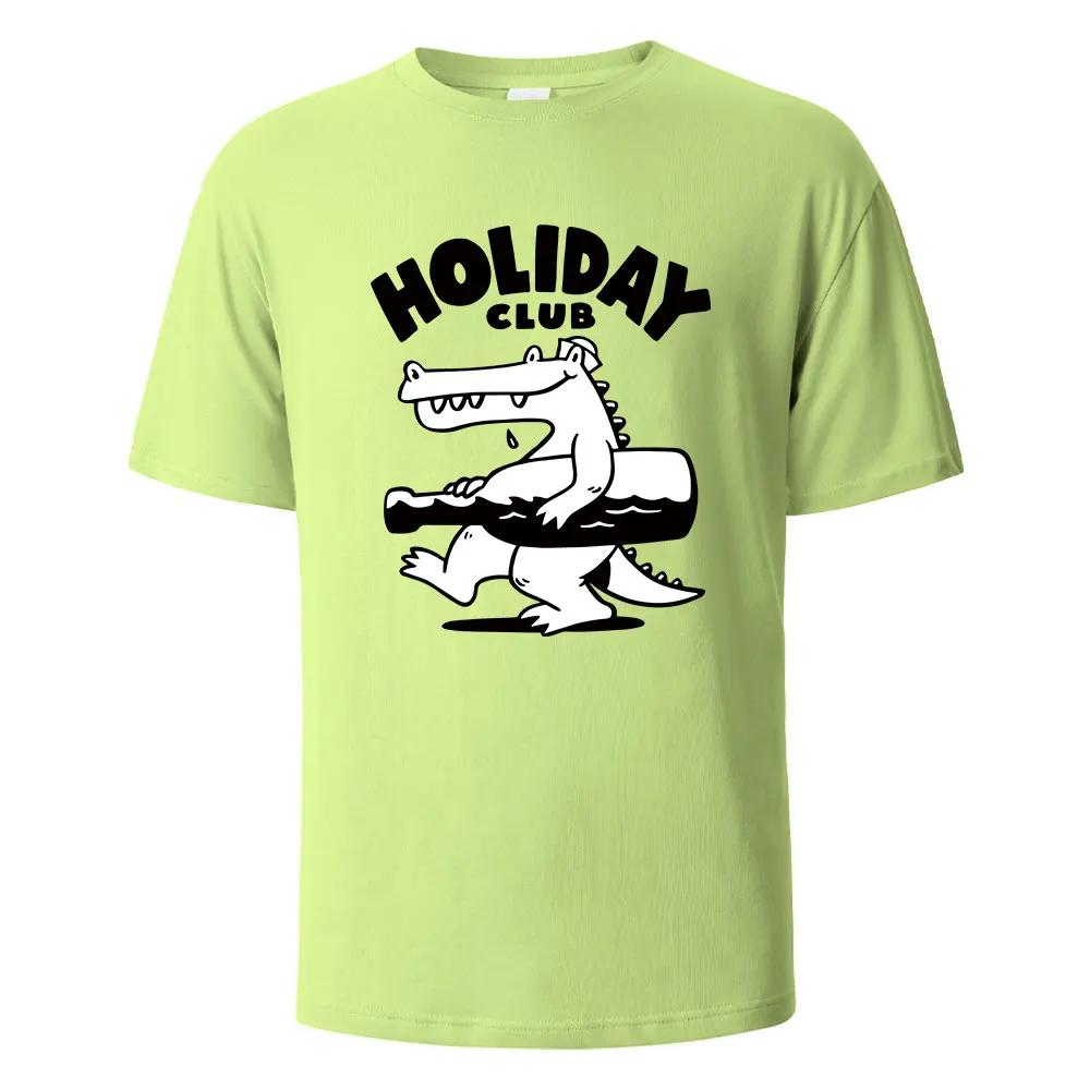 Graphic T-Shirts Holiday Club 100%Cotton Summer Breathable Tops For Men Women ShortSleeved Oneck Men Clothing My Body My Choice
