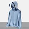 Men's and Women's UPF50+ Ice Silk Sun Protection Clothing - Summer Outdoor Anti-UV Ice Feel for Fishing.