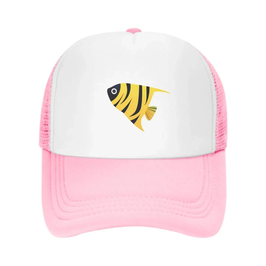 Tropical Fish Baseball Caps Fashion Trucker Hat Unisex Mesh Caps for Women Unisex Outdoor Leisure Travel Neutral Sunshade