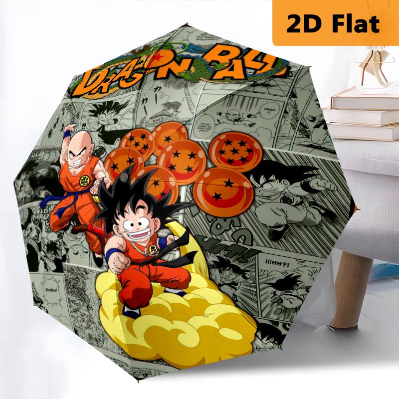1pc Dragon Ball umbrella Portable 8-rib structure suitable for all seasons, home, travel, outdoor umbrella
