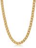 Police Curb Chain Stainless Steel 60cm Includes Box and Paper GN0002618 Necklace, & 5.7mm, Yellow, Bag,