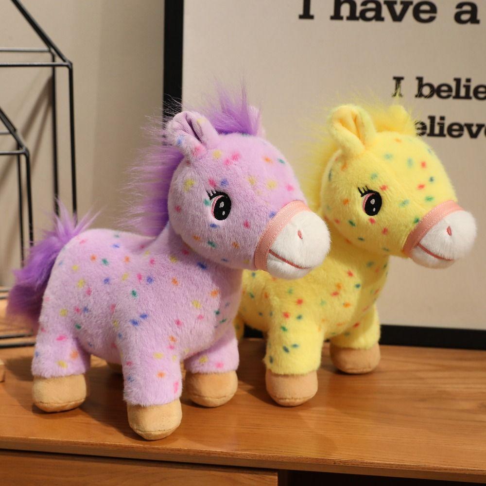 Lucky Horse Horse Mascot Stuffed Animal Soft Horse Plush Doll Pentant  Chinese New Year Gift
