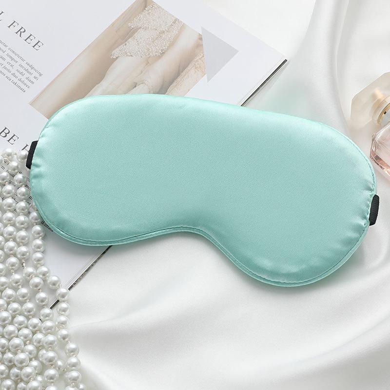 Unisex Soft Breathable Sleep Eye Mask with Adjustable Strap - Blocks Light for Comfort During Travel or Sleep