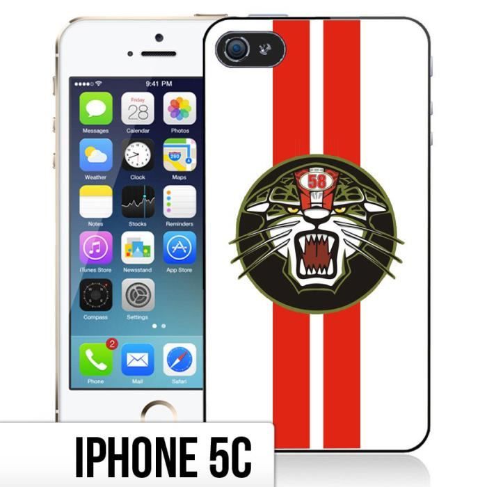 Coque iPhone 5C Marco Simoncelli - Logo