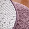 Water Absorbent Oval Plush Non-Slip Floor Mat Rug Living Room Doormat Carpet