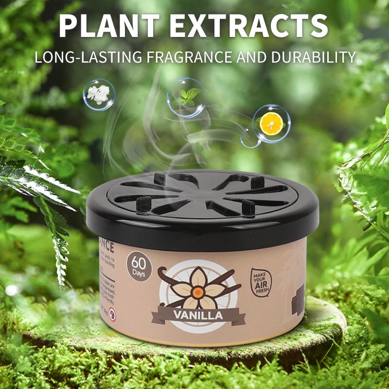 Cherry scented Car air freshener automobile perfume wood block essential oil diffusion fragrance long-lasting  elimination odor