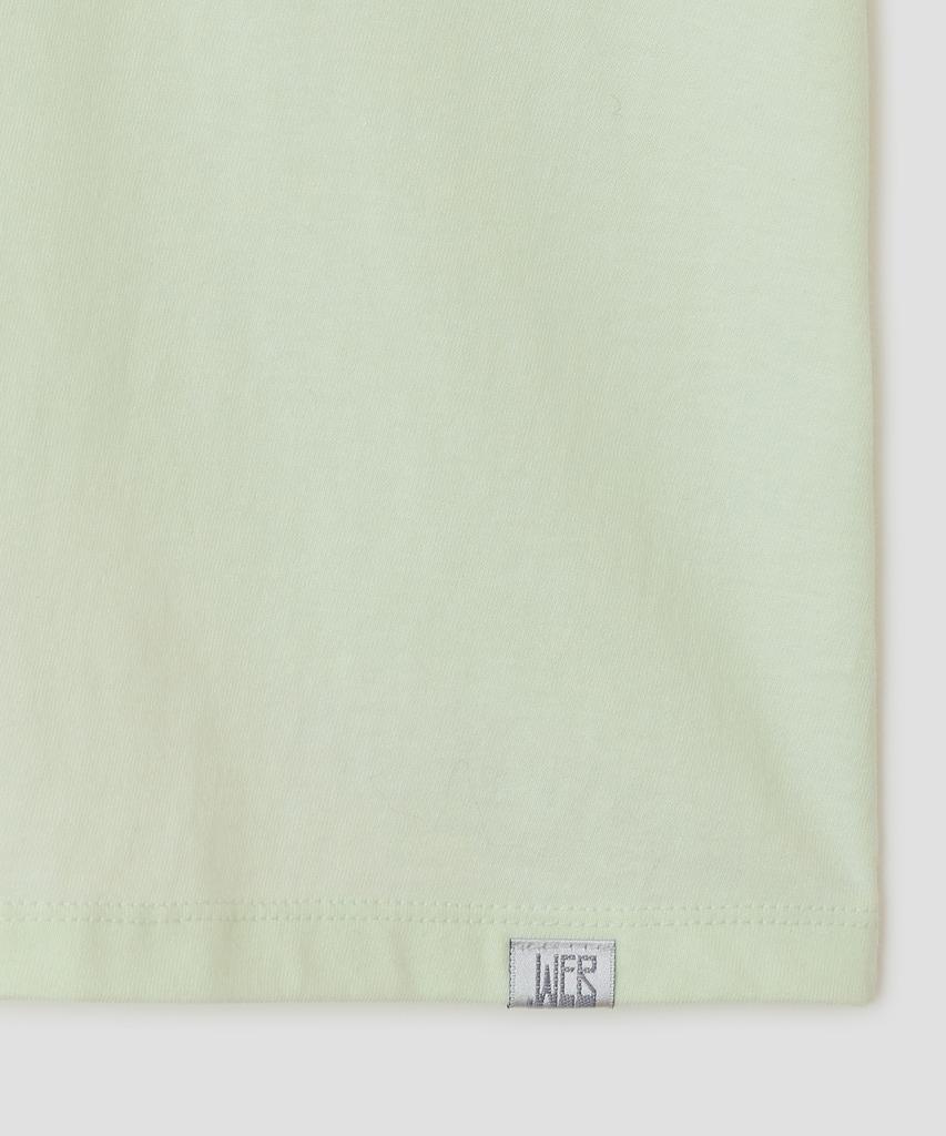 Taibseobiseu Vivid Twirl Glitter Top [Lime]