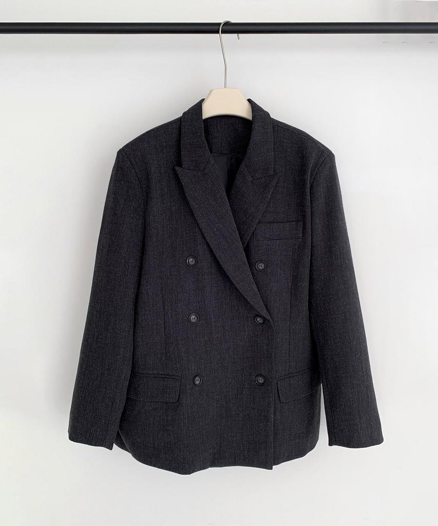 Vascara Classic Over Half Double Jacket (2Colors)