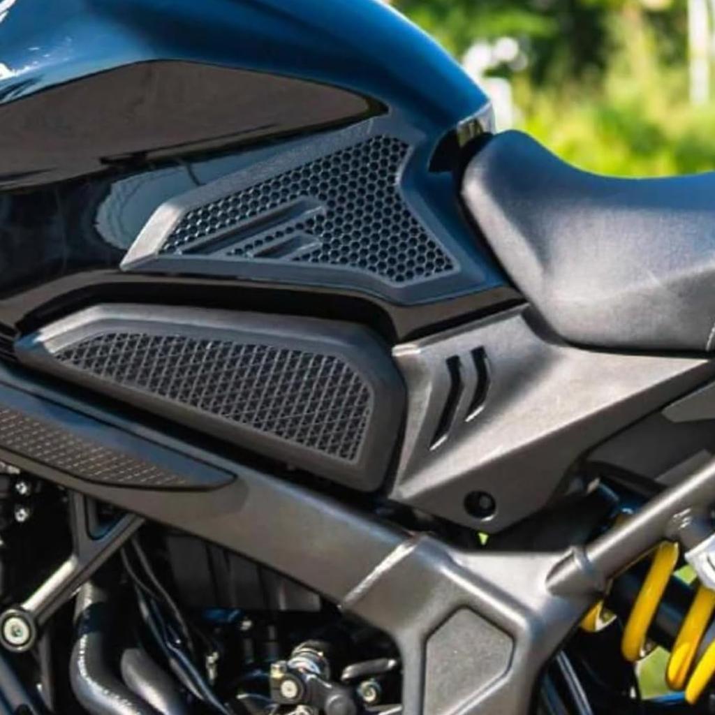 HRuizq 3D Traction Tank Pad for Honda CB650R/E-Clutch CBR650R/E-Clutch (2019-2025) Side Fuel Tank Pad, Tank Pad Protector Sticker Decal, Gas Knee Grip