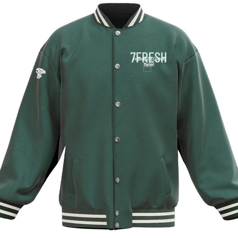

INTIK JD 7FRESH Knit Baseball Jacket 2XL