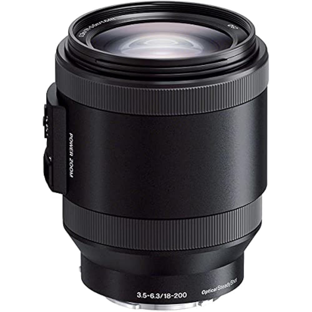 SONY SELP18200 High Magnification Zoom Lens E PZ 18-200mm F3.5-6.3 OSS Sony E Mount for APS-C