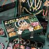 Xinge Vintage-Style Beading Box, Hair Accessories Box, DIY Play Set
