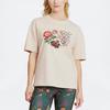 Puma X Liberty Graphic Tee Floral Print Crew Neck Sports Short Sleeve T-Shirt Women Tops Birch 532887-98