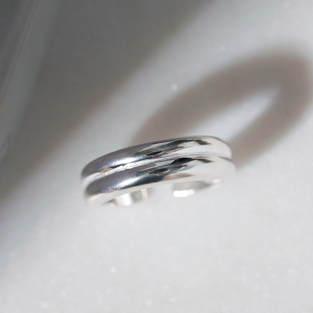 925 Silver Twig Bold Ring W
