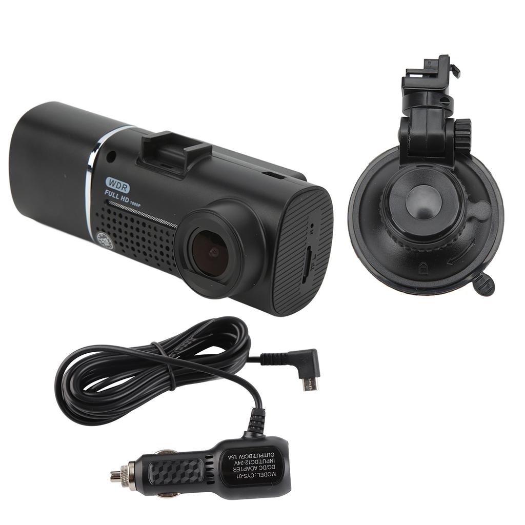 Automobile Data Recorder Car Dash Camera Vehicle Cam Loop Recording Dual Lens for Driving Safety