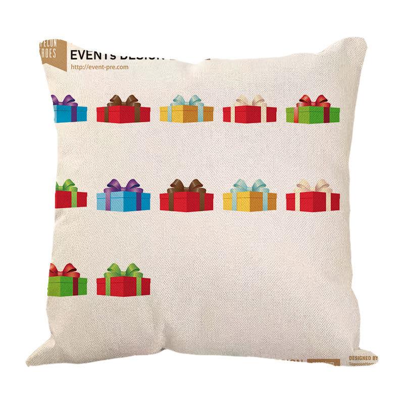 New Linen Christmas Pillows Linen Cushion Pillow Cover Pillow Pillow Car Pillow Sofa Pillow Cover