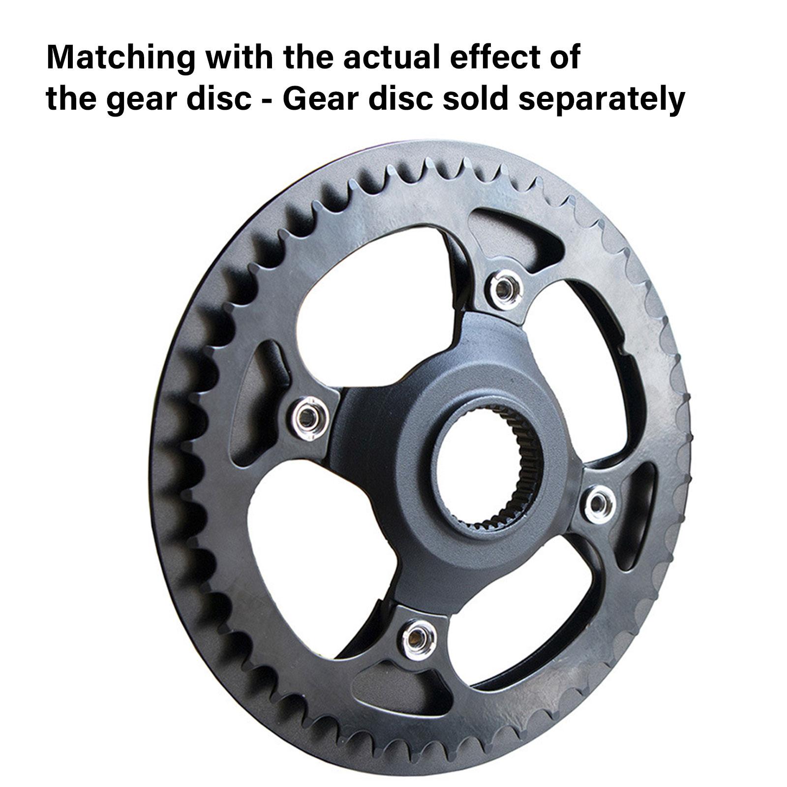 Electric Bike Gear Adapter 4 Jaw Chain Ring Spider Adapter Aluminum Alloy Mid Drive Motor Spider Electric Bike Part