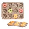 Non-Stick Cake Baking Tray Carbon Steel Donut Muffin Pan Professional Donut Baking Mold  Pudding