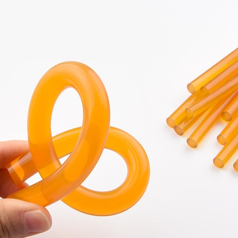 10 Stück Mini Heißklebepistolen Stäbe Mehrzweck für Kunsthandwerk DIY Klebeprojekte Heißschmelzklebstoff Klebestifte Ersatz