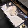 XXL Dream Angel Girls Mouse Pad Keyboard Extend Mat Moon PC Gamer Accessories Nonslip Base Desktop Pads Setup Gaming Decoration