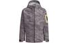 X NATIONAL GEOGRAPHIC ALLOVER PRINT Outdoor Hiking Waterproof, Windproof, And Rainproof Windbreaker Jacket Men's IS9512