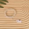 In-Stock Blank Cardboard Jewelry Tags with Elastic Rope for Clothing Accessories