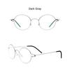 Denmark Brand Same Design Screwless Frame Women Men Round Titanium Alloy Glasses Korean Business Ultralight Eyewear