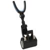 Plastic Portable Luminous Head 360 degrees  Rotating Fishing Rod Bracket Holder Back Hanging Stand