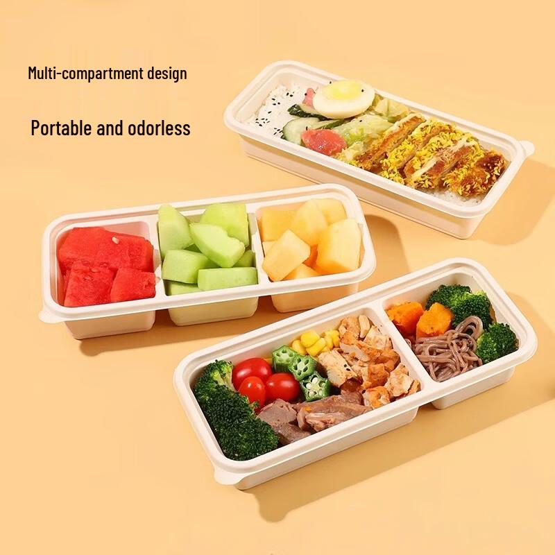 Degradable Corn Starch Japanese Bento Boxes