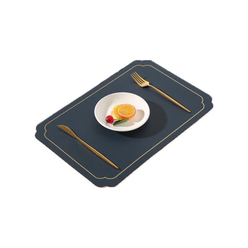 Nordic Style Leather Placemat