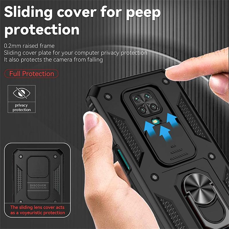 For Xiaomi Redmi Note 9S Case Magnetic Holder Ring Armor Shockproof Cases for Xiomi Redmi Note 9 Pro 9Pro Max Note9S Back Cover