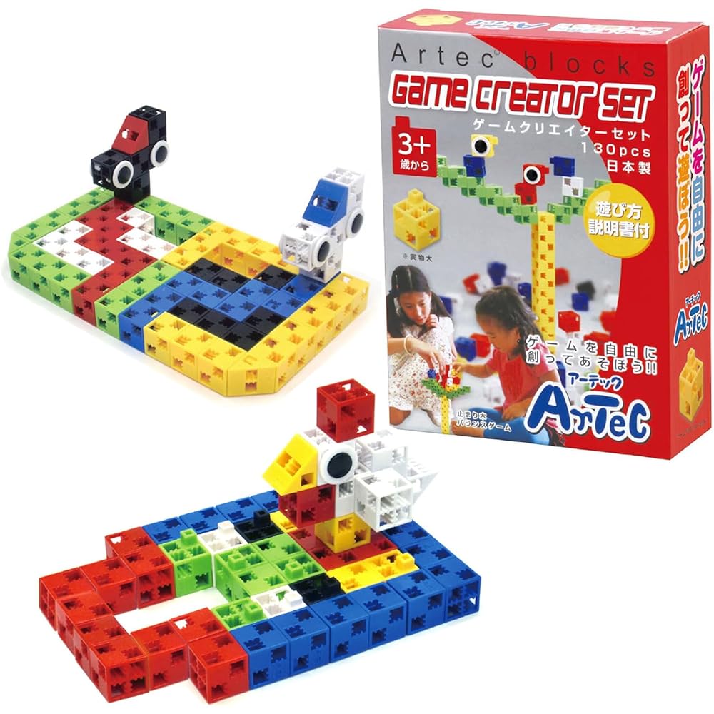 Artec Game Creator Set 130pcs Educational Toy Math Puzzle Logical Thinking
