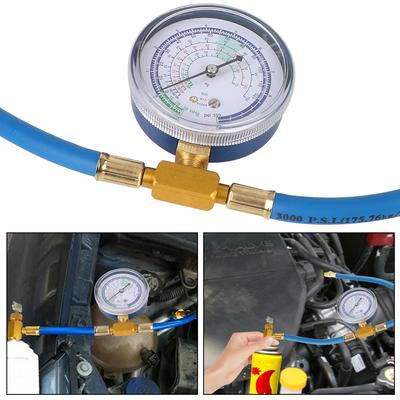 R134A  Accessories Refrigerant Recharge Hose Reparing Tools Pressure Gauge Measuring Kit Car AC Condensing Hose Car Air Conditioning