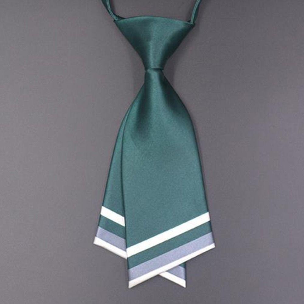 Solid Color Bow Knot Tie Bow Knot Cravat Fashion Necktie School Uniform