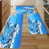 1PC Grashing surf  Pattern Kitchen Rug Non-Slip Door Mat Pop design Bathroom Rug Bath Mat Carpet for Home Sink Laundry Decor