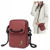 Red Mini Neck Pouch Stylish Youth Bag for a Walk Women's Men's 0.8 L Fkb525red