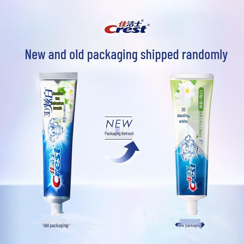 Crest 3D White Tea Fresh Jasmine Toothpaste