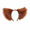 Flauschige Realistische Textur Kunstpelz Katzenohren Flexibles Tier-Haarband Anime Cosplay