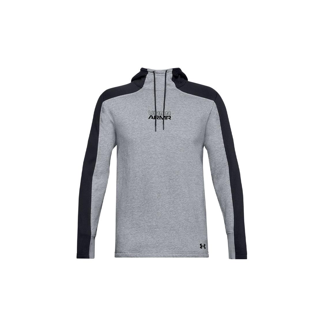 Under Armour Baseline Fleece Pullover Sweater Grey Men s 1356765-011 XXL