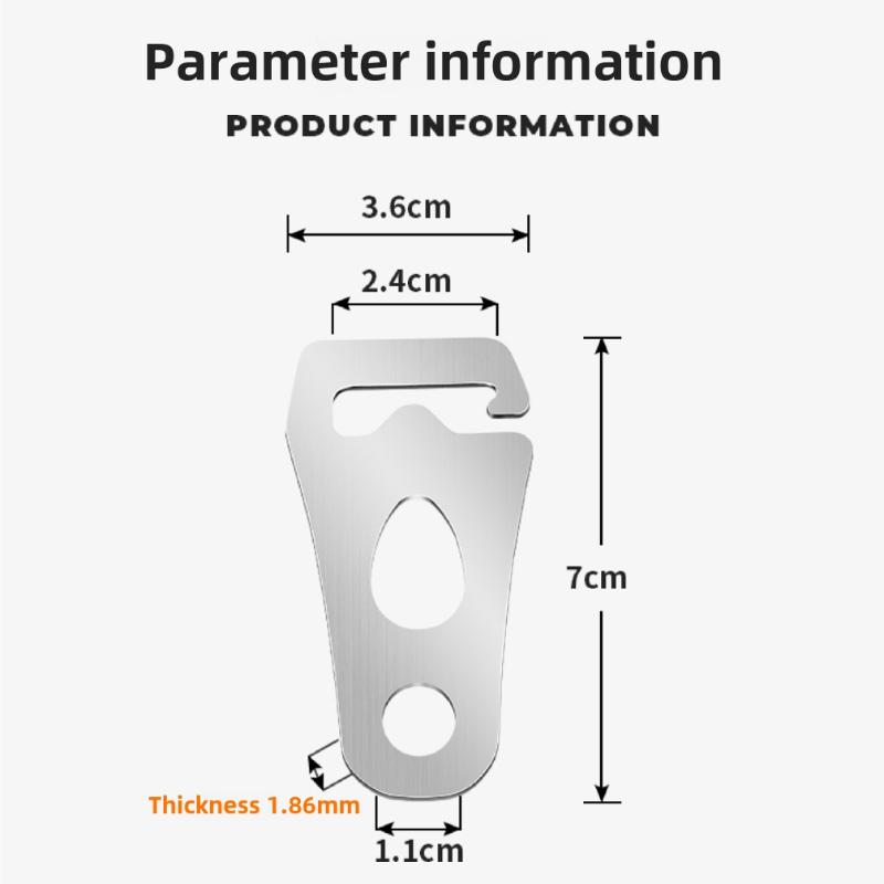 304 Stainless Steel Wind Buckle,tent Adjuster, Wind Buckle Camping Rope Buckle,tent Fastening Accessories Tent Quick Knot Buckle